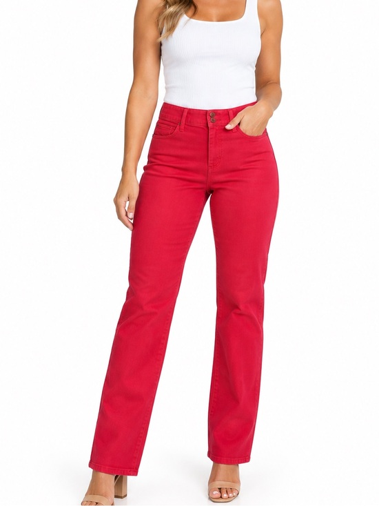 Lilly Pulitzer Denim - Lilly Pulitzer Worth Pink Straight Jeans size 12